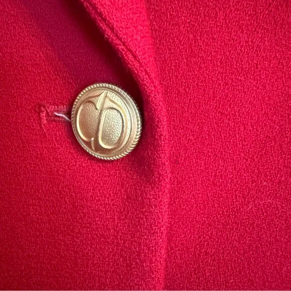 RARE VINTAGE DESIGNER CHRISTIAN DIOR THE SUIT – Made in USA – 1980s - Picture 5 of 16